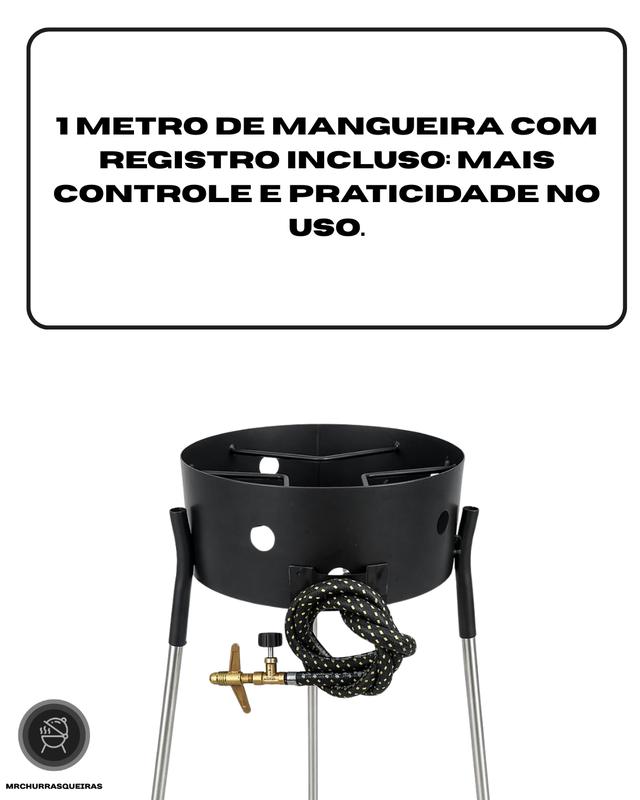 Pés reforçados e altos